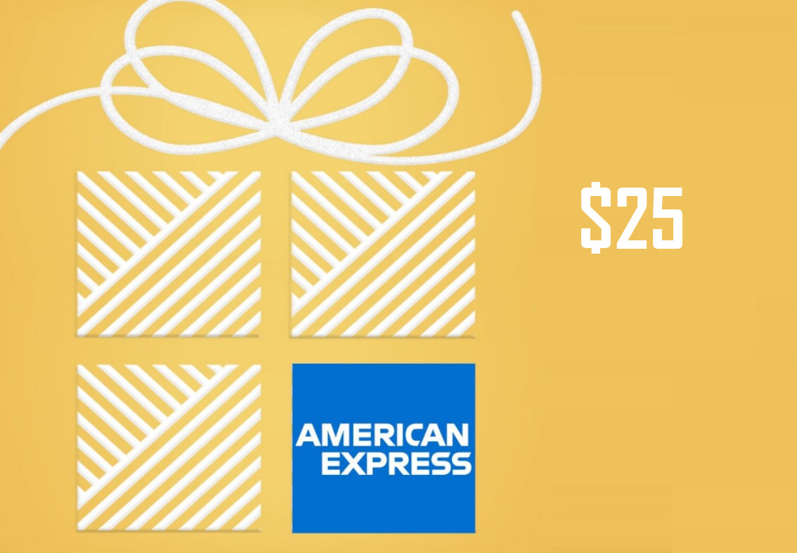 [$ 33.25] American Express $25 USD Gift Card