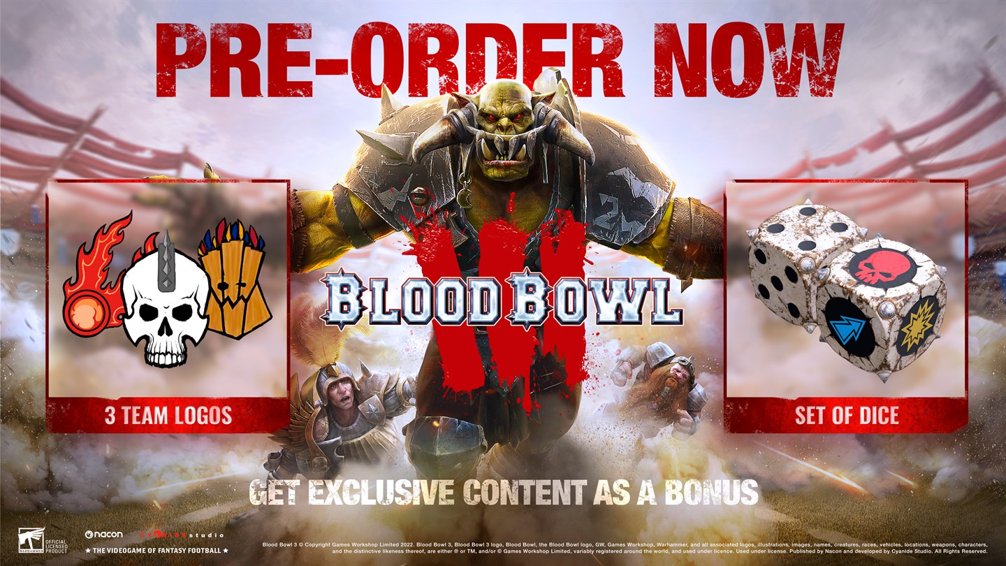 [$ 1.34] Blood Bowl 3 - Preorder Bonus EU Steam CD Key