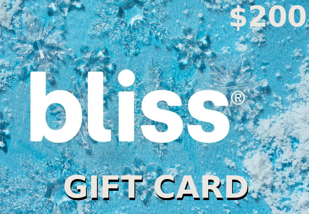 [$ 111.87] Bliss Spa $200 Gift Card US
