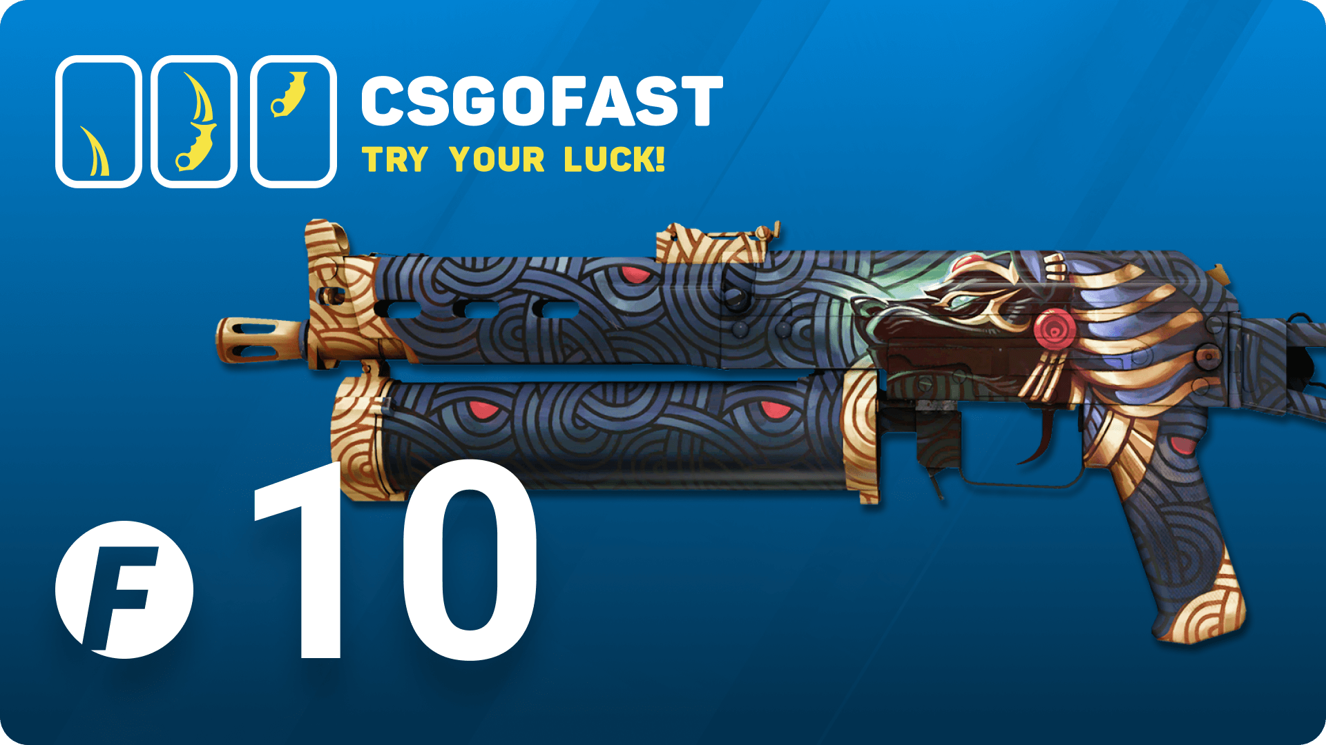 [$ 7.19] CSGOFAST 10 Fast Coins Gift Card