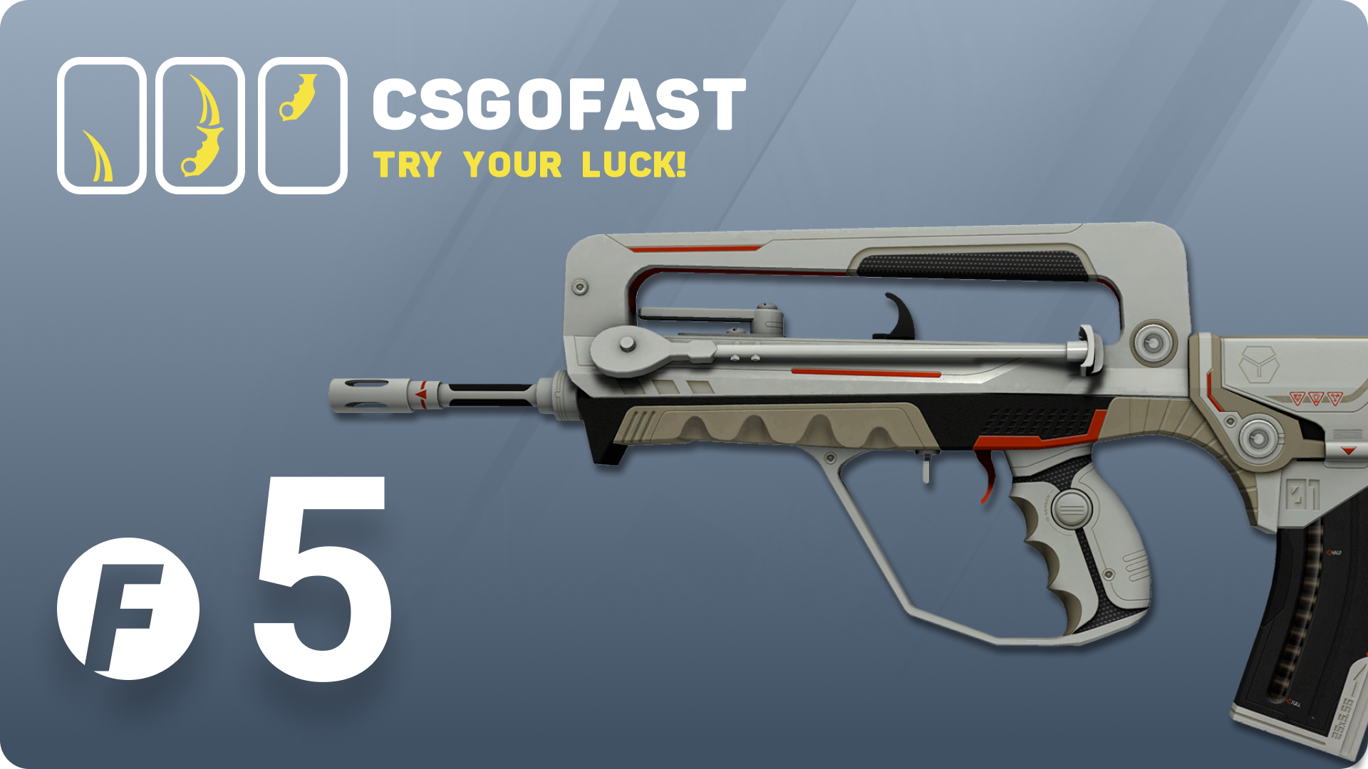 [$ 3.63] CSGOFAST 5 Fast Coins Gift Card