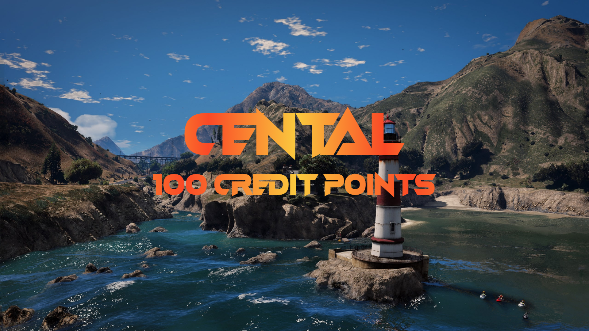 [$ 11.29] CentralRP - 100 Credit Points Gift Card
