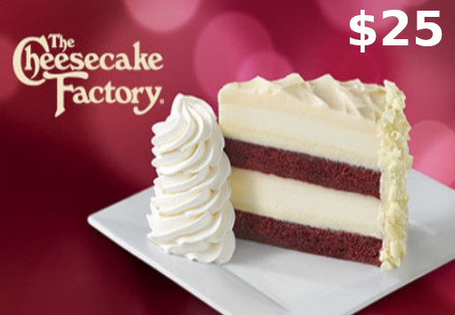 [$ 29.28] Cheesecake Factory $25 Gift Card US
