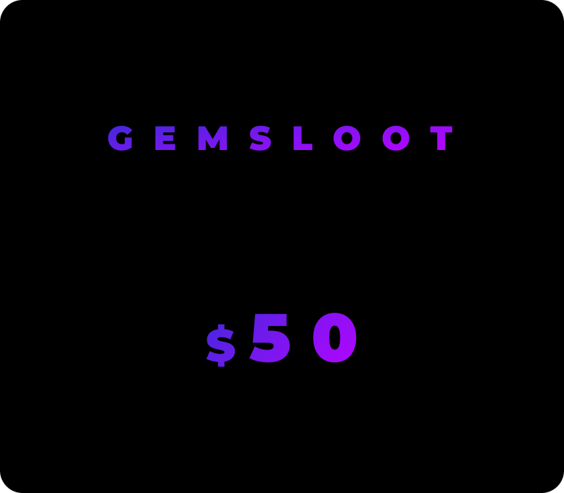 [$ 49.91] Gemsloot 50 USD Robux Giftcard
