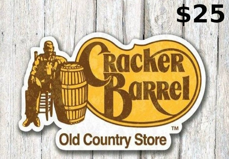 [$ 16.95] Cracker Barrel Old Country Store $25 Gift Card US