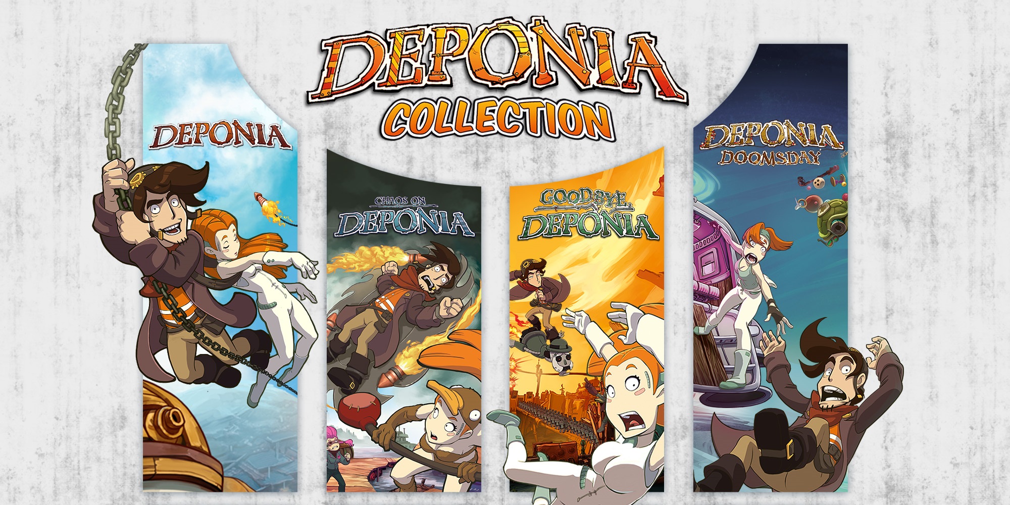 [$ 7.9] Deponia Full Scrap Collection Steam CD Key
