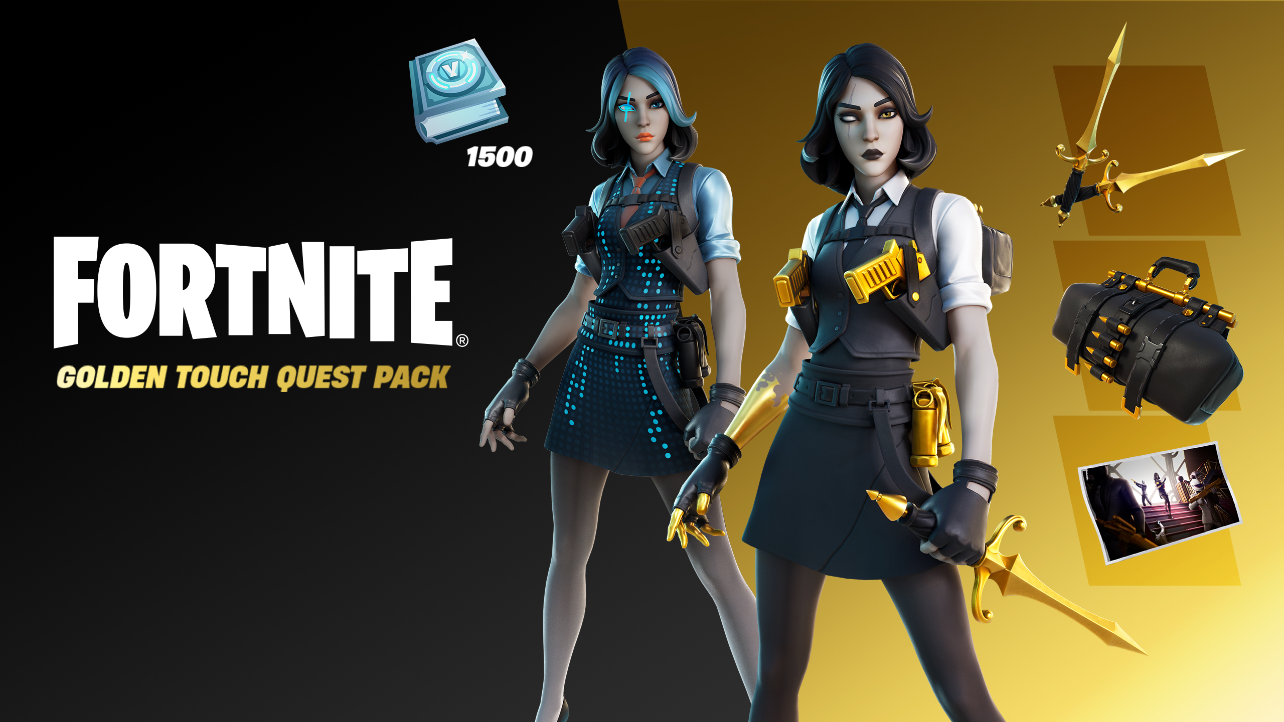 [$ 61.01] Fortnite - Golden Touch Quest Pack DLC AR XBOX One / XBOX Series X|S CD Key