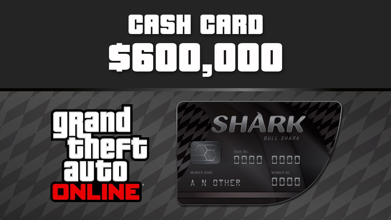 [$ 8.85] Grand Theft Auto Online - $600,000 Bull Shark Cash Card XBOX One CD Key