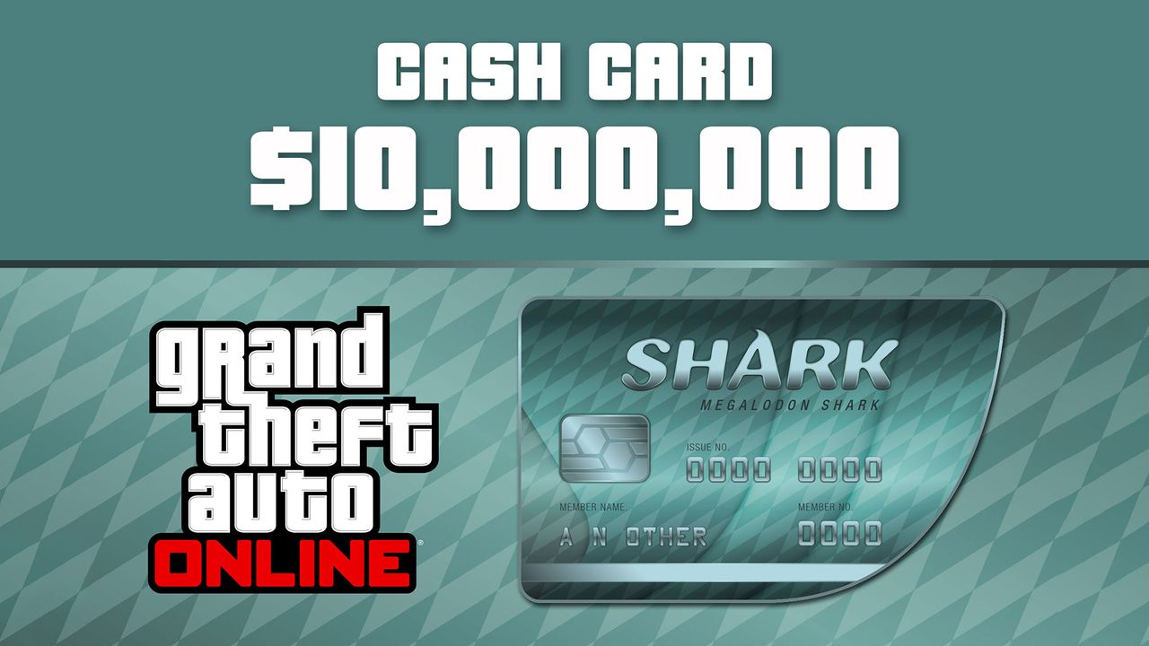 [$ 33.89] Grand Theft Auto Online - $10,000,000 Megalodon Shark Cash Card RU VPN Activated PC Activation Code