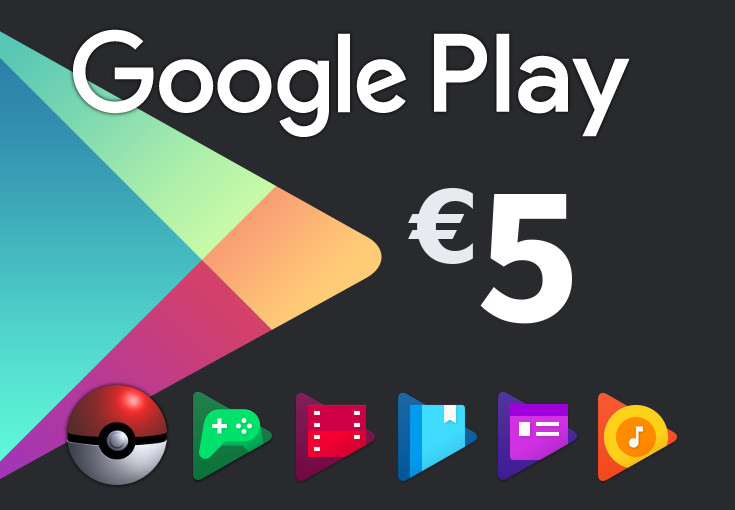 [$ 7.46] Google Play €5 NL Gift Card