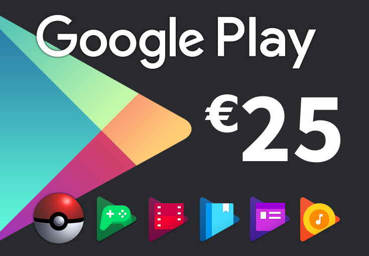 [$ 30.53] Google Play €25 FR Gift Card