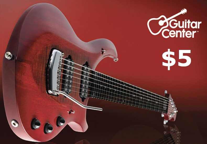 [$ 3.67] Guitar Center $5 Gift Card US