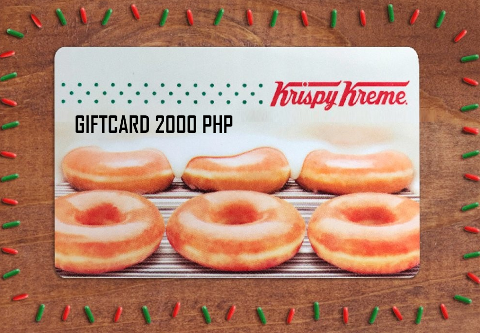 [$ 44.27] Krispy Kreme ₱2000 PH Gift Card