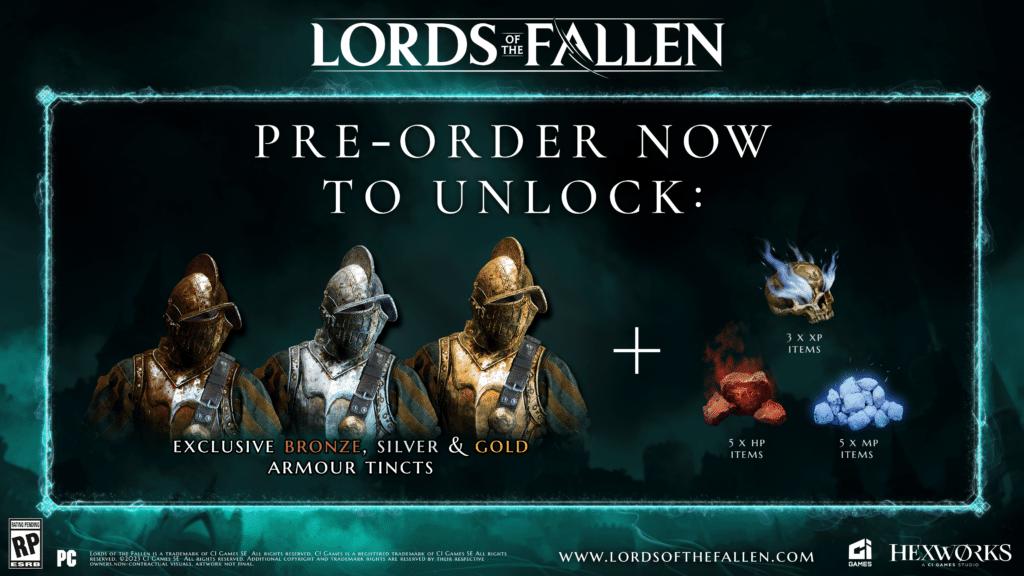 [$ 1.68] Lords of the Fallen (2023) - Pre-Order Bonus DLC Steam CD Key