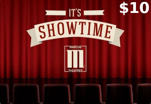 [$ 7.34] Marcus Theatres $10 Gift Card US