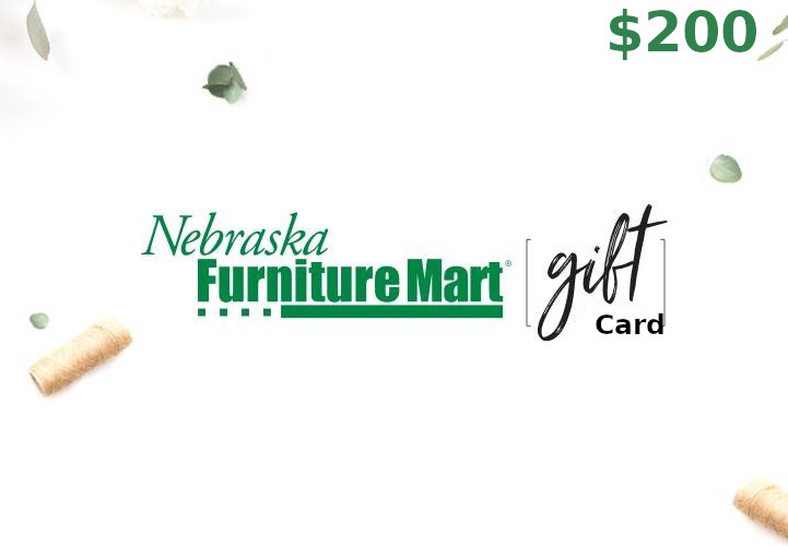[$ 111.87] Nebraska Furniture Mart $200 Gift Card US