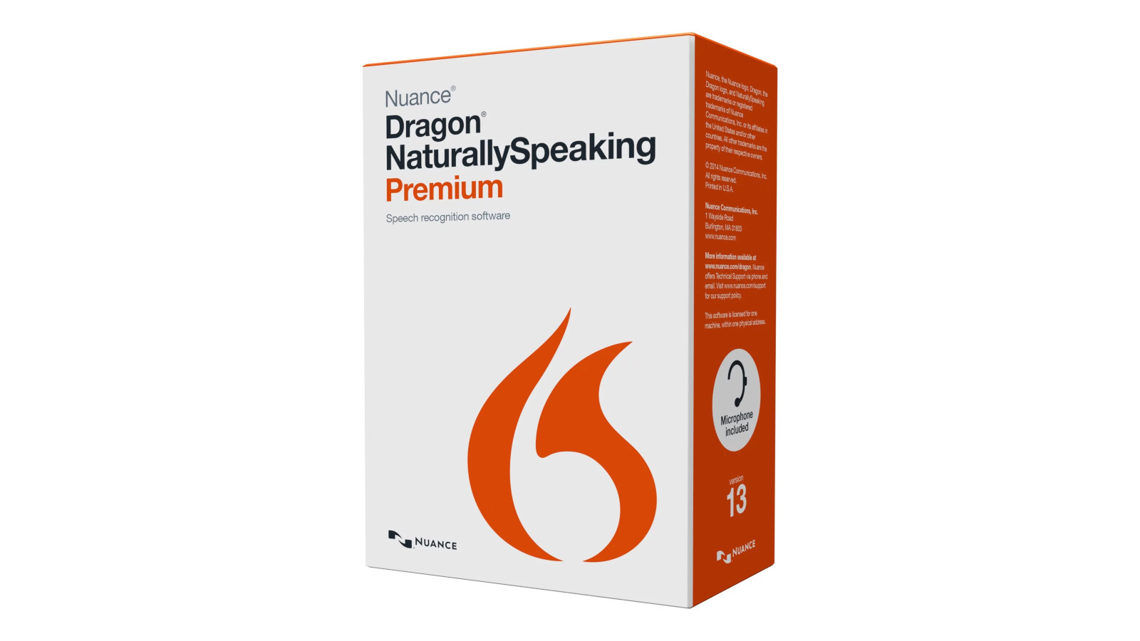 [$ 13.73] Nuance Dragon NaturallySpeaking Premium 13 Key (Lifetime / 1 PC)