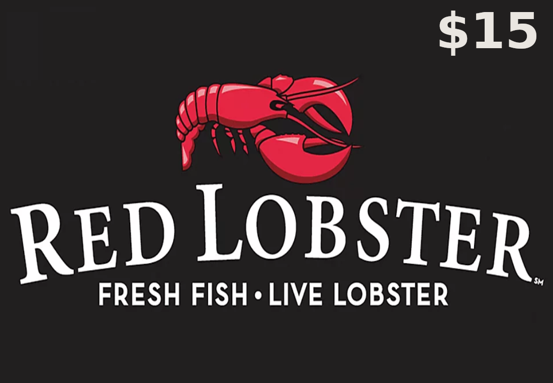 [$ 11.3] Red Lobster $15 Gift Card US
