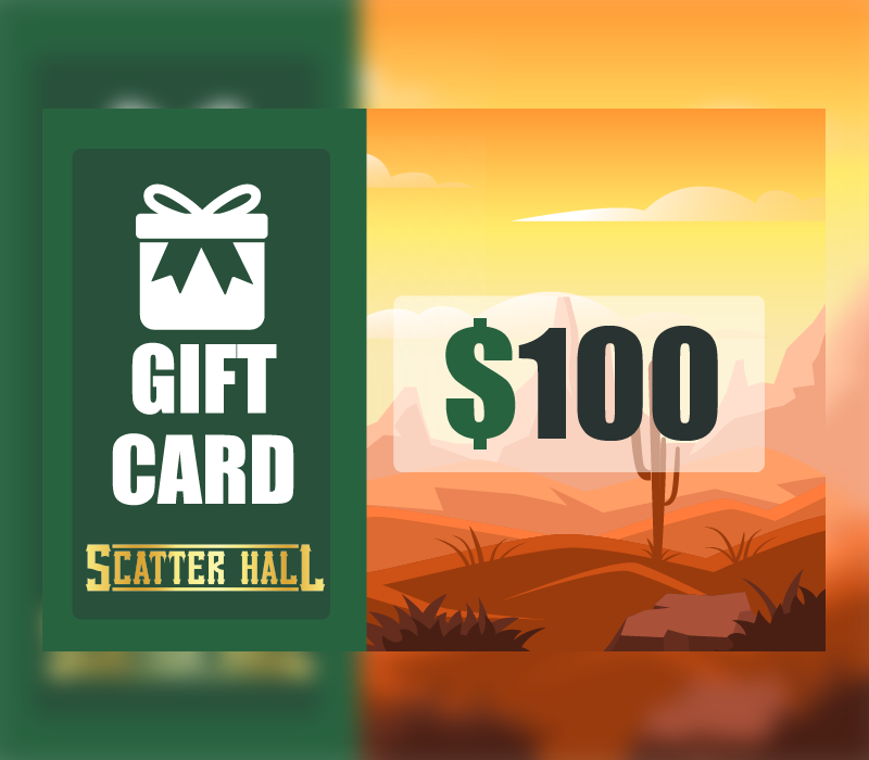 [$ 122.21] Scatterhall - $100 Gift Card