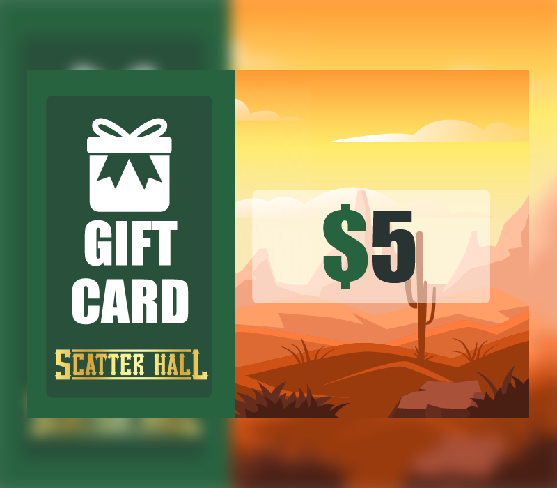 [$ 6.27] Scatterhall - $5 Gift Card