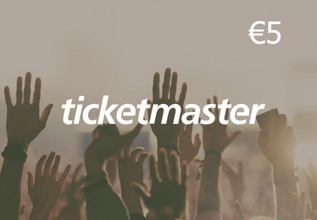 [$ 5.65] Ticketmaster €5 Gift Card DE