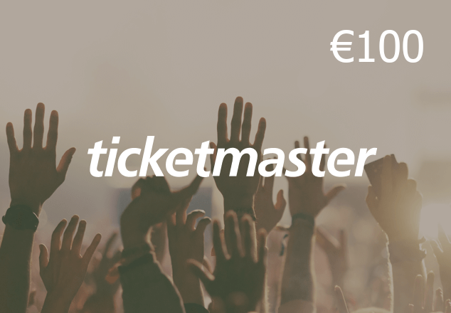 [$ 125.19] Ticketmaster €100 Gift Card AT