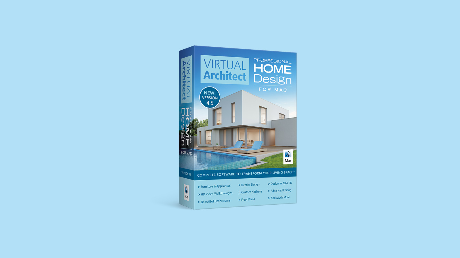 [$ 64.8] Virtual Architect Professional Home Design for Mac CD Key