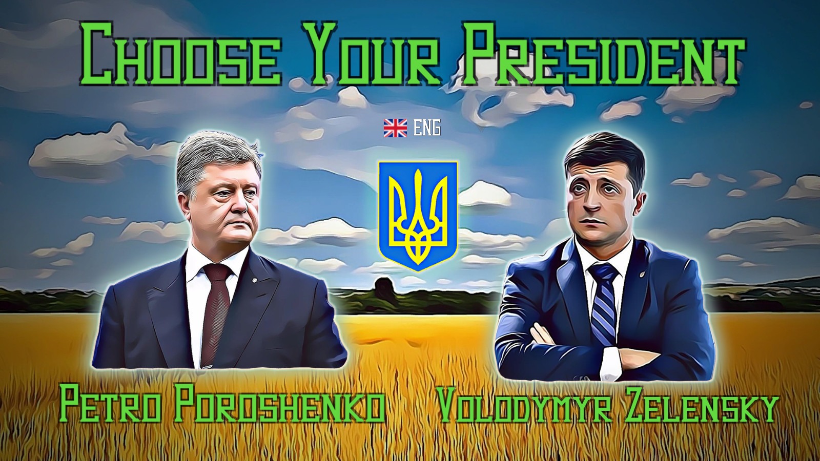 [$ 2.25] ZELENSKY vs POROSHENKO The Destiny of Ukraine Steam CD Key
