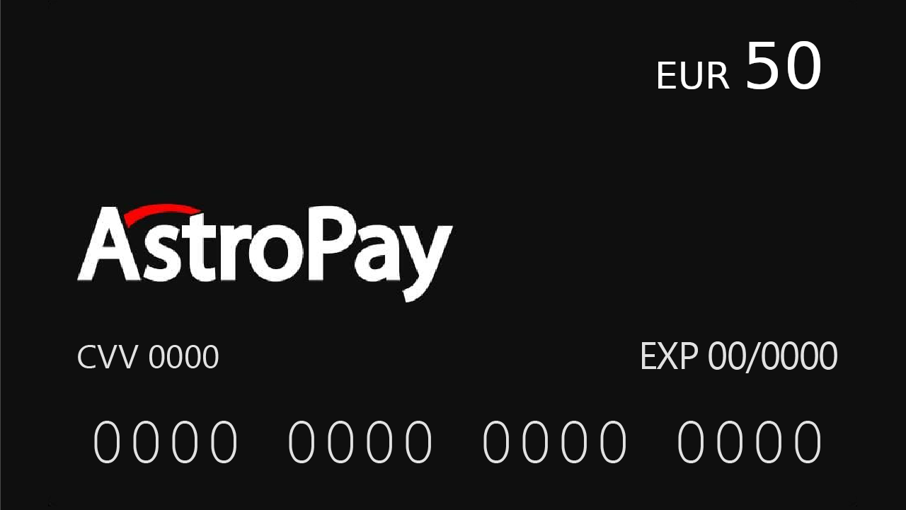 [$ 64] Astropay Card €50 EU