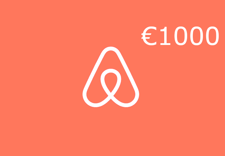 [$ 1250.97] Airbnb €1000 Gift Card NL