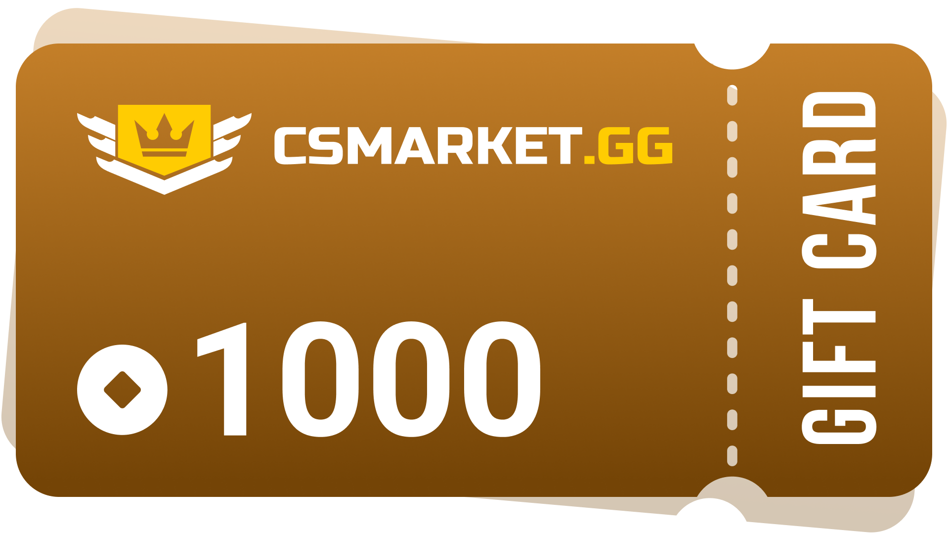 [$ 669.33] CSMARKET.GG 1000 Gems Gift Card