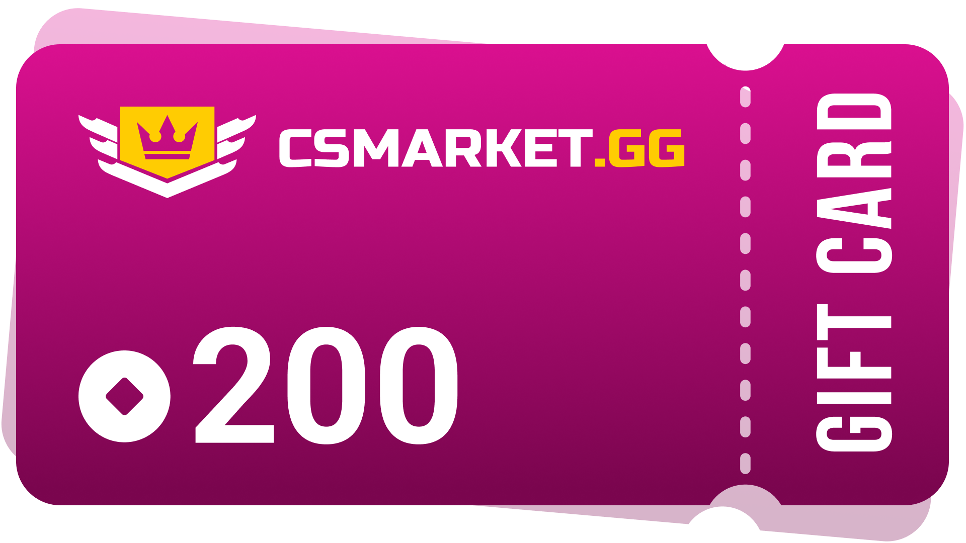 [$ 136.28] CSMARKET.GG 200 Gems Gift Card