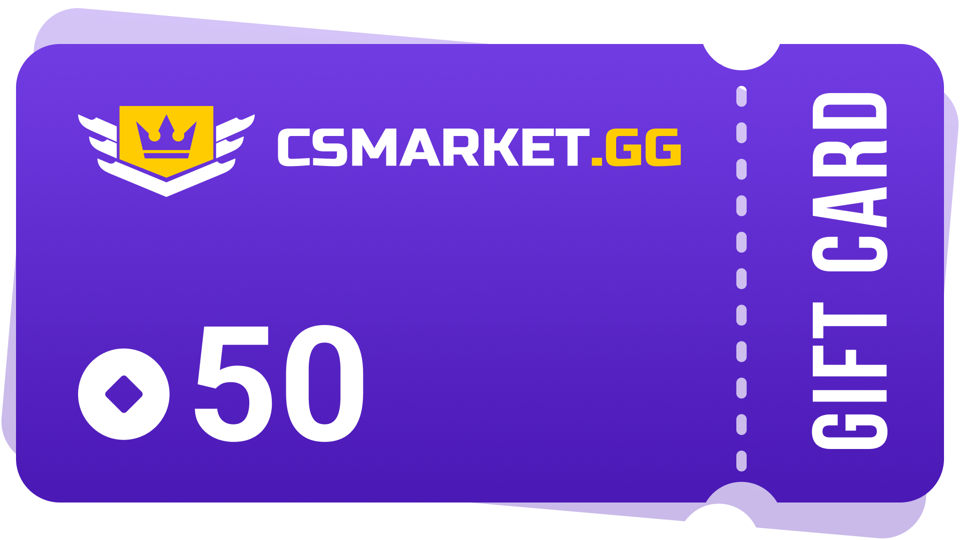 [$ 34.22] CSMARKET.GG 50 Gems Gift Card