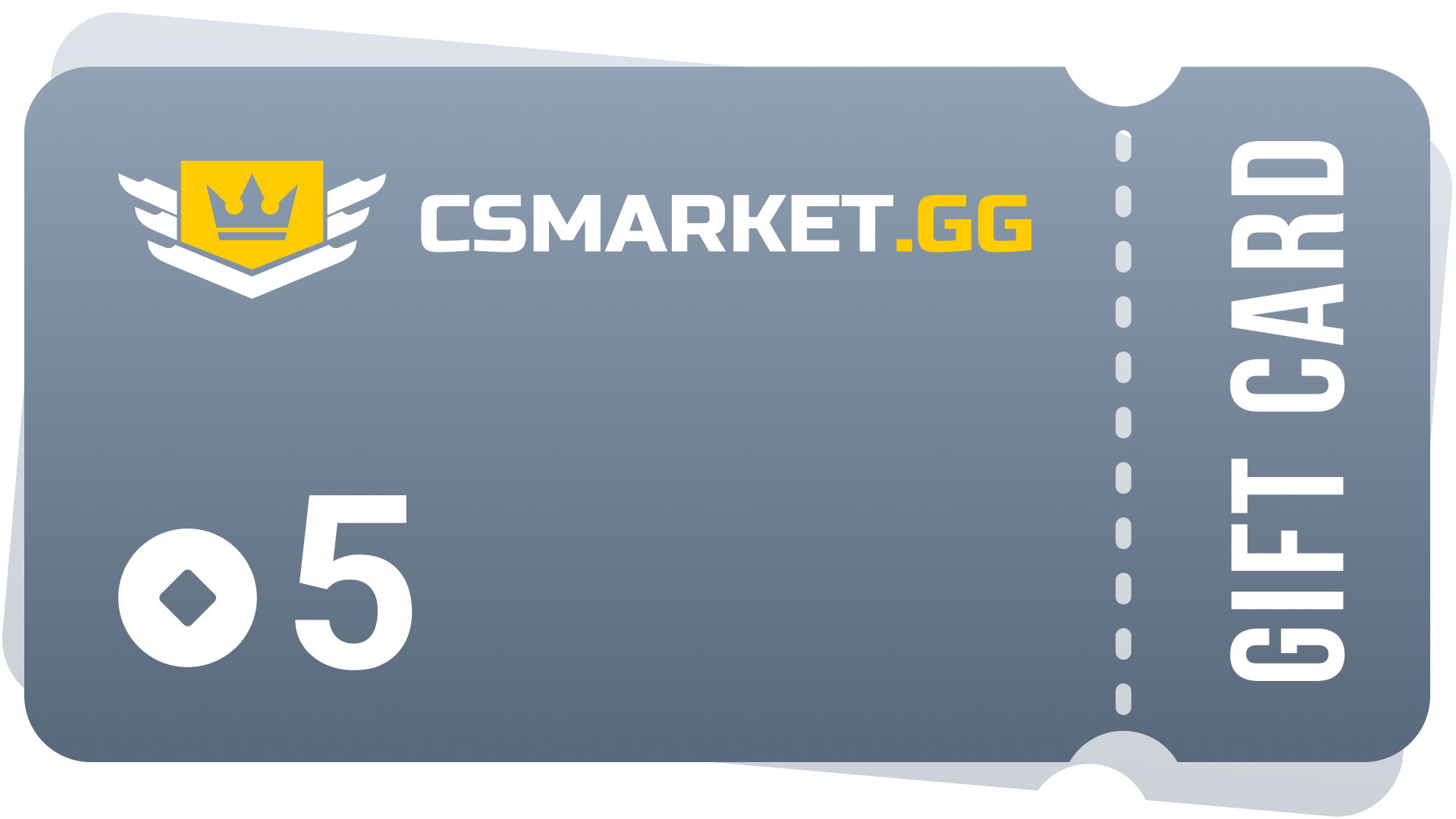 [$ 3.55] CSMARKET.GG 5 Gems Gift Card