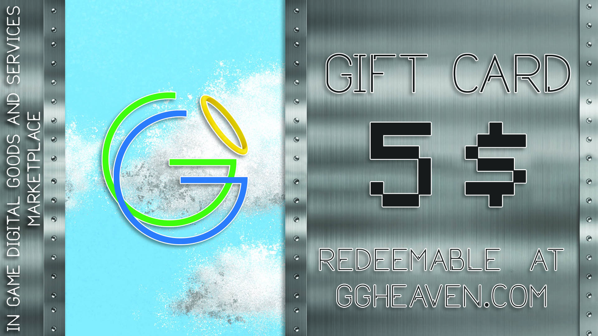 [$ 6.27] GGHeaven.com 5$ Gift Card