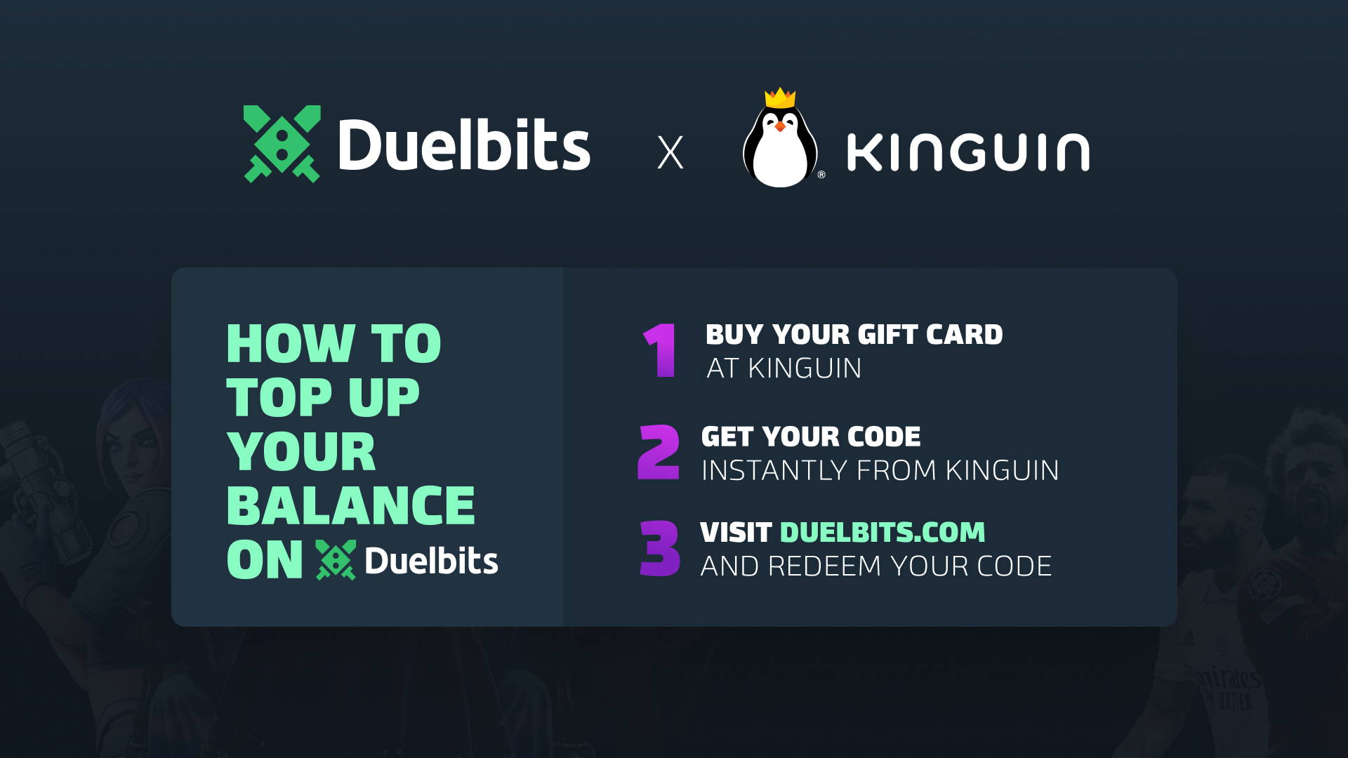 [$ 6.27] DuelBits $5 Gift Card