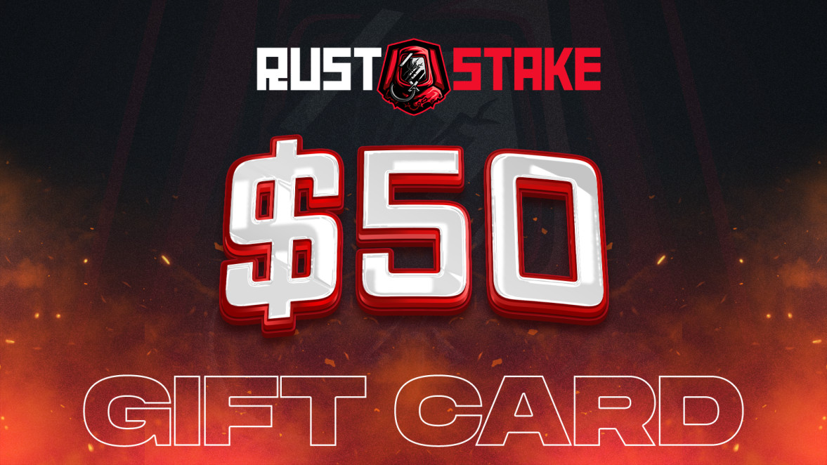 [$ 55.44] RustStake $50 Gift Card