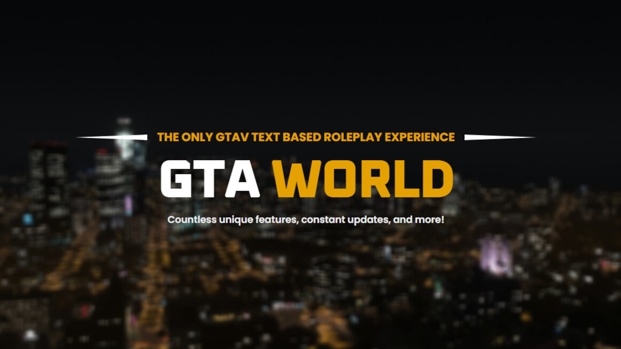 [$ 6.02] GTAW RP - 50 World Points