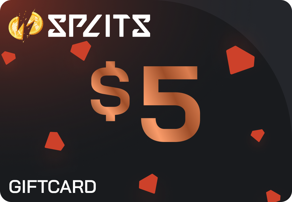 [$ 5.59] Splits.gg $5 Gift Card