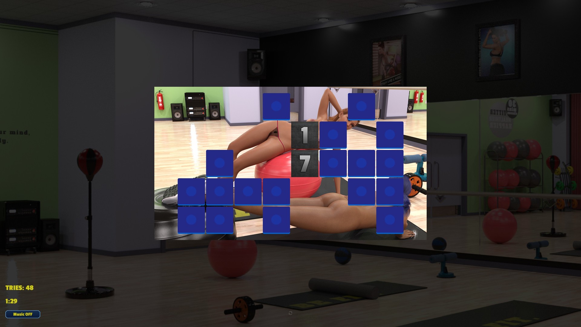 [$ 0.28] Memory Puzzle - Futanari Gym RoW Steam CD Key