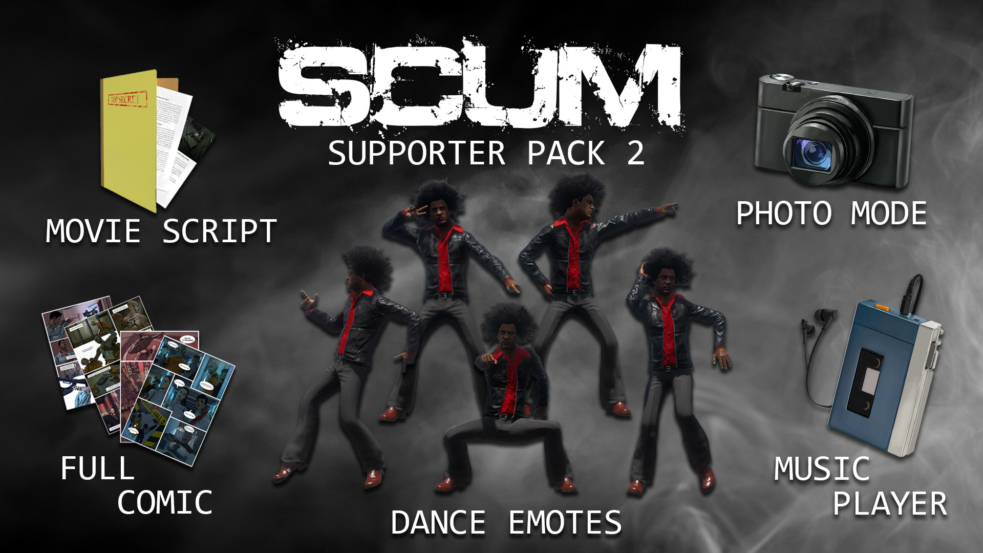 [$ 4.45] SCUM - Supporter Pack 2 DLC Steam CD Key