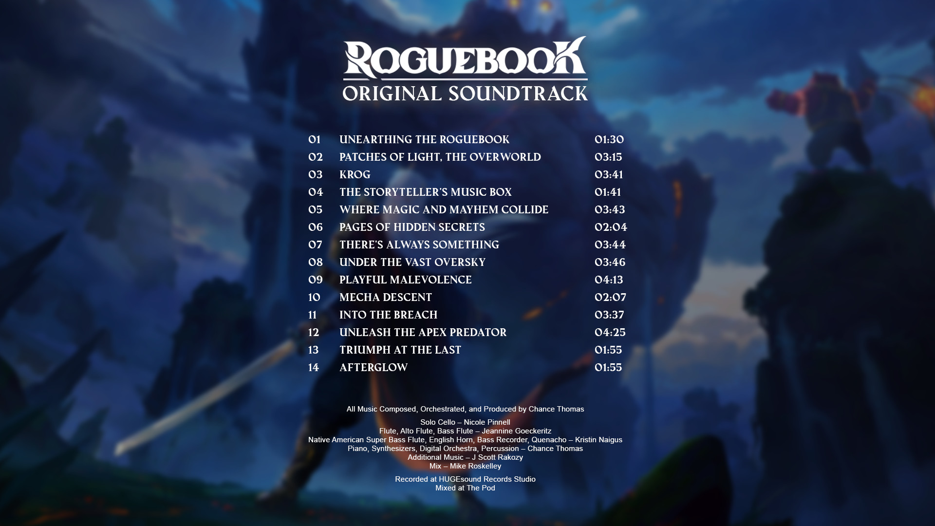 [$ 2.01] Roguebook - Original Soundtrack DLC Steam CD Key