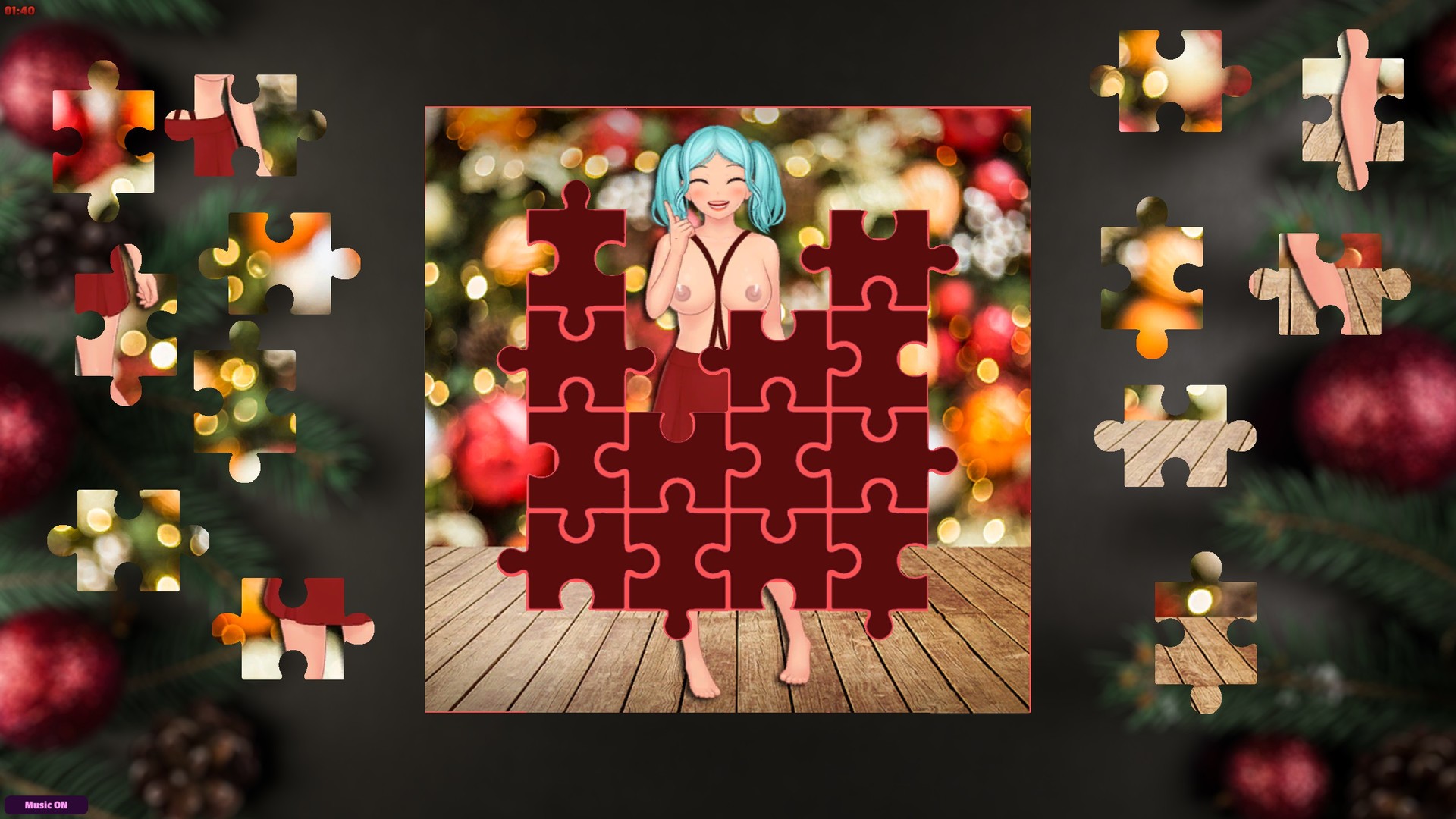 [$ 0.2] Adult Puzzles - Hentai Christmas Steam CD Key