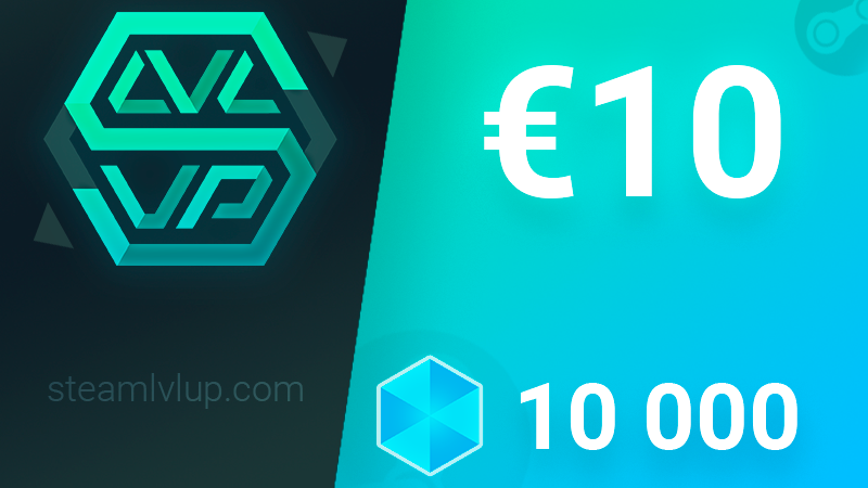 [$ 10.54] SteamlvlUP €10 Gift Code