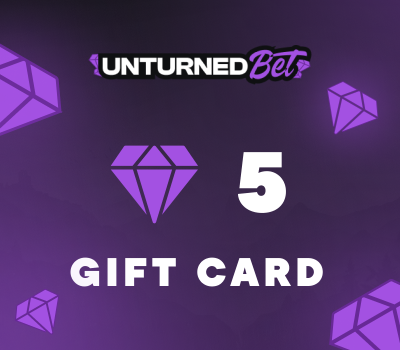 [$ 5.65] Unturned Bet 5 Gem Gift Card