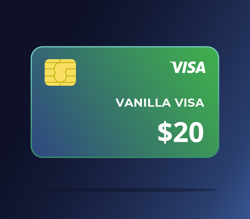 [$ 23.59] Vanilla VISA $20 US