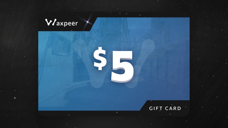 [$ 5.49] WAXPEER $5 Gift Card