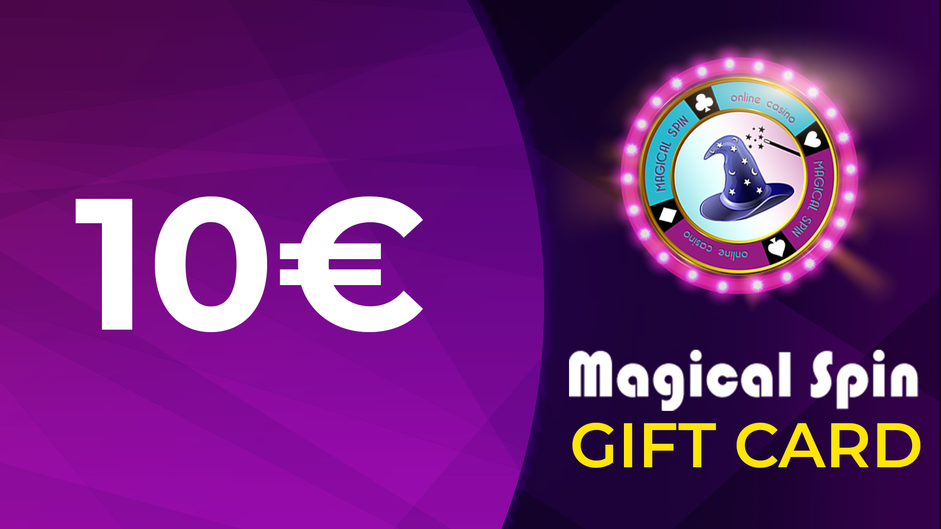 [$ 10.99] MagicalSpin - €10 Giftcard