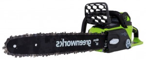 electric chain saw Greenworks GD40CS40 2.0Ah x2 Photo review