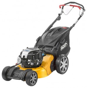 trimmer (self-propelled lawn mower) STIGA Turbo Excel 55 S B Photo review